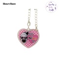 You Make My Heart Race Acrylic Charm