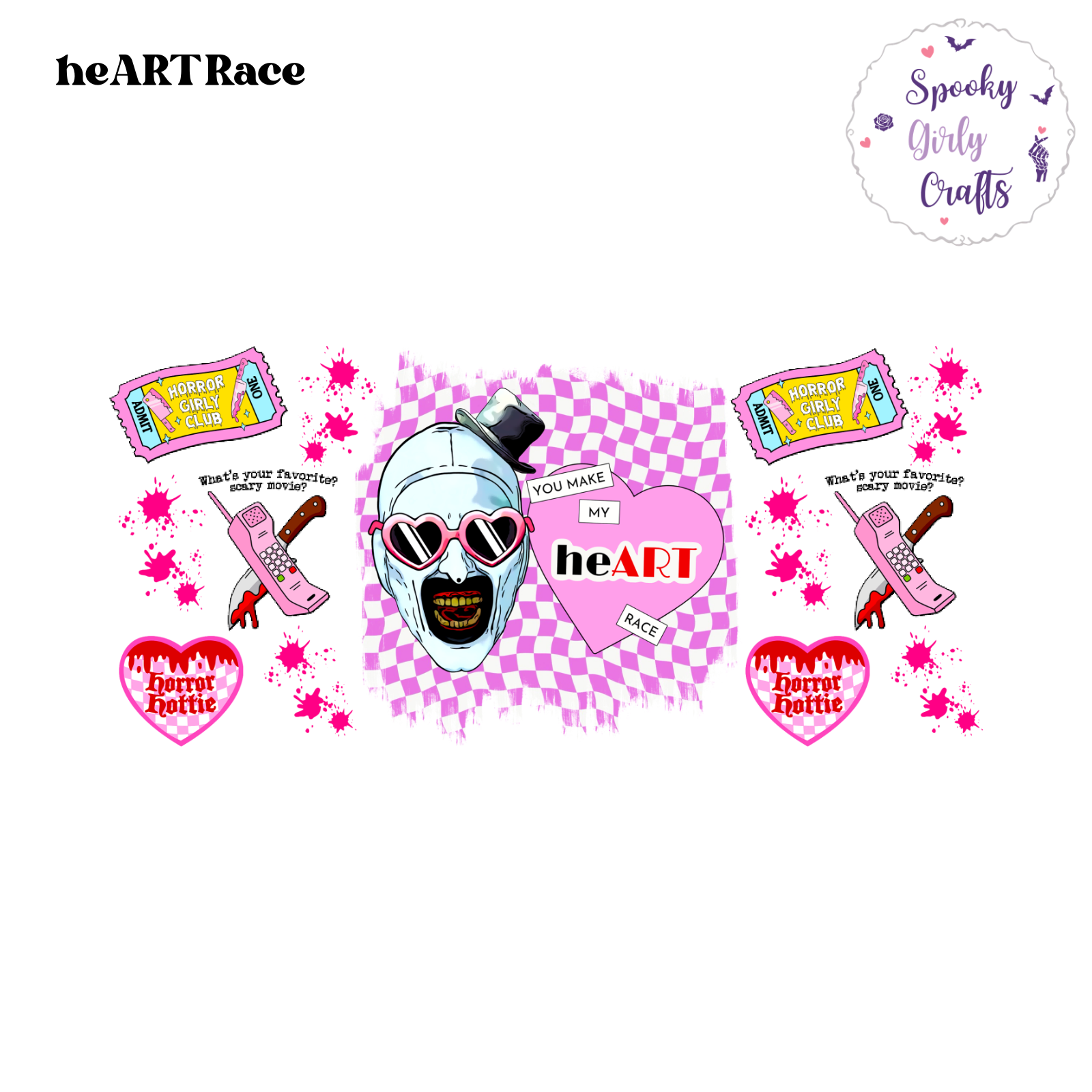 heART Race Wrap