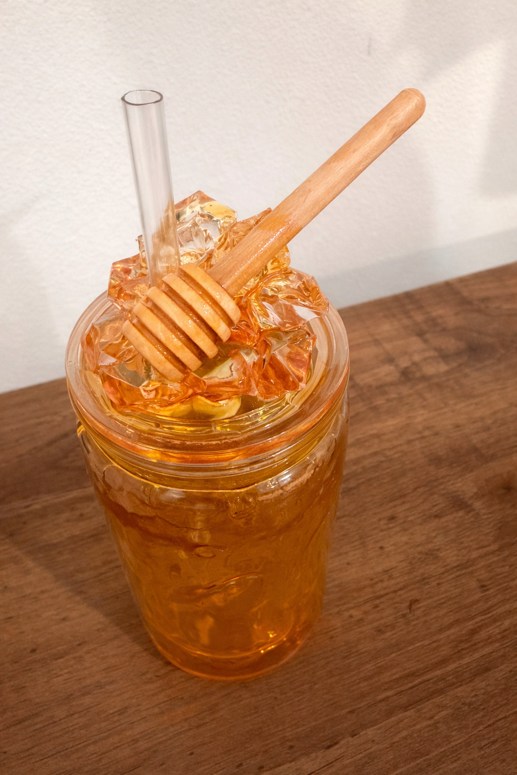 16oz Honey Drip Tumbler + Honey Bling Lid