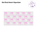 Hot Pink Bows & Sparkles Wrap