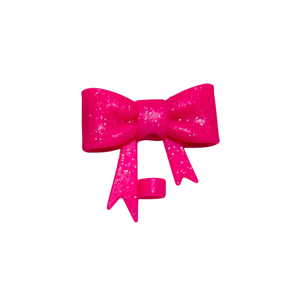 Straw Topper - Sparkle Bow (Add-On Only)