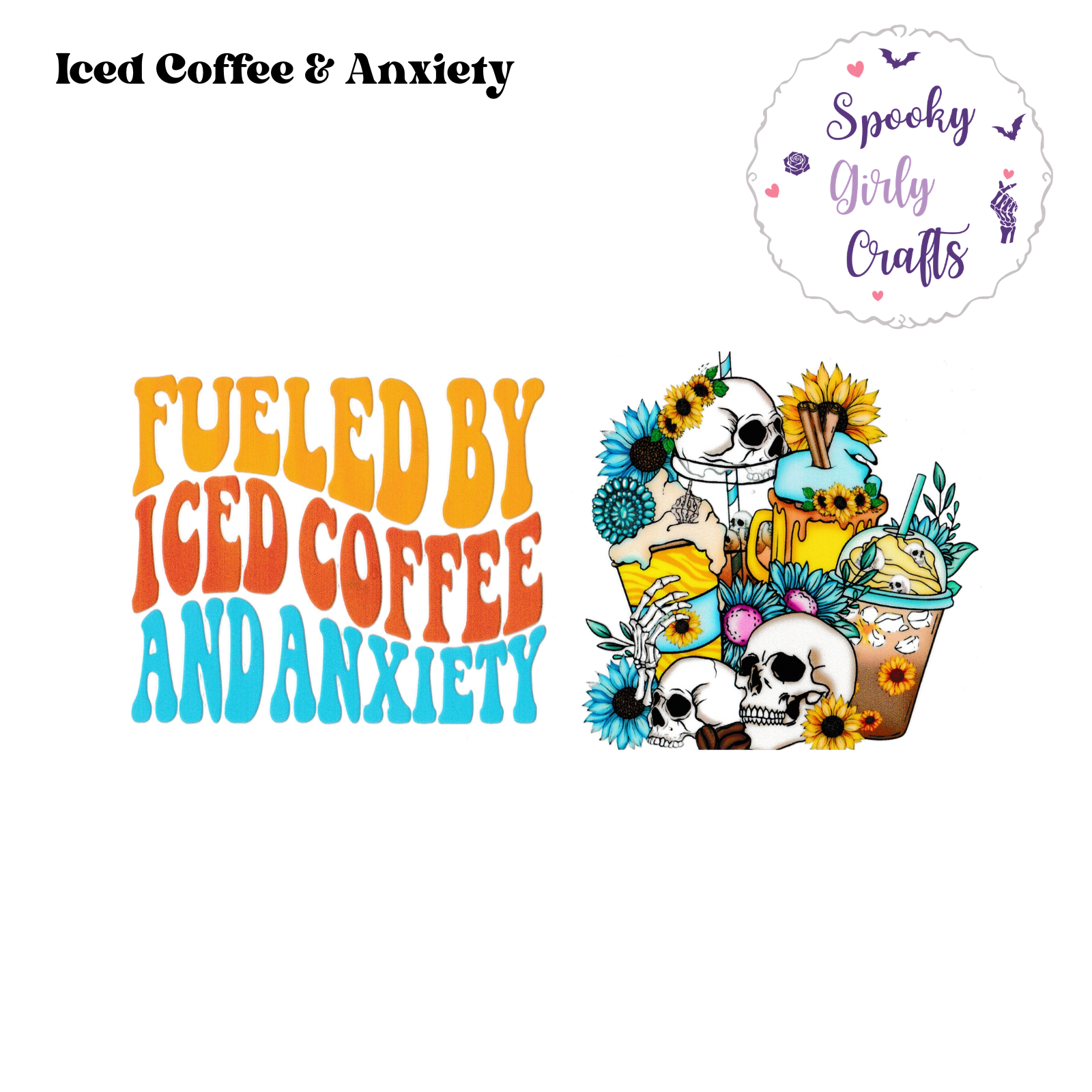 Café helado y ansiedad