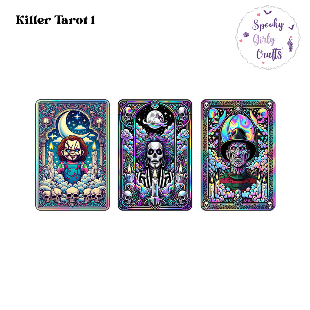 Envolturas de Tarot Asesinas (2 Opciones)