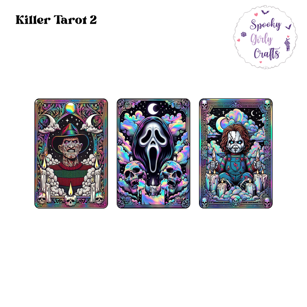 Envolturas de Tarot Asesinas (2 Opciones)