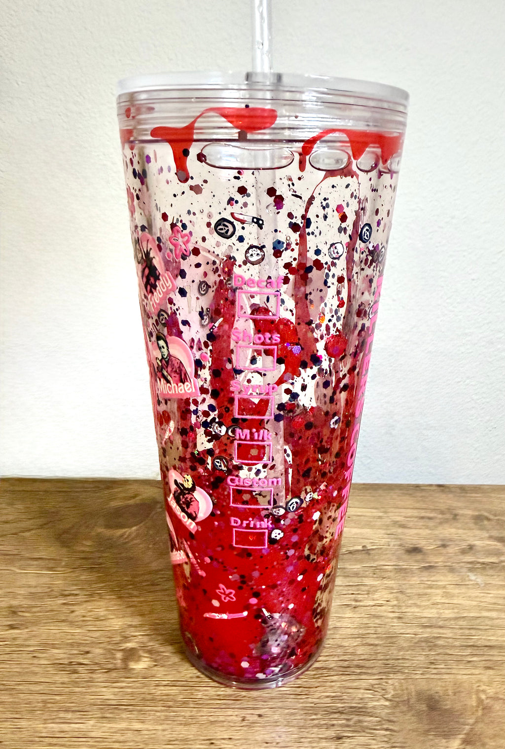 Vaso térmico Killers Coffee Blood Drip Lava de 24oz