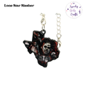 Lone Star Slasher Acrylic Charm
