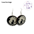 Luna Witchy Wood Earrings