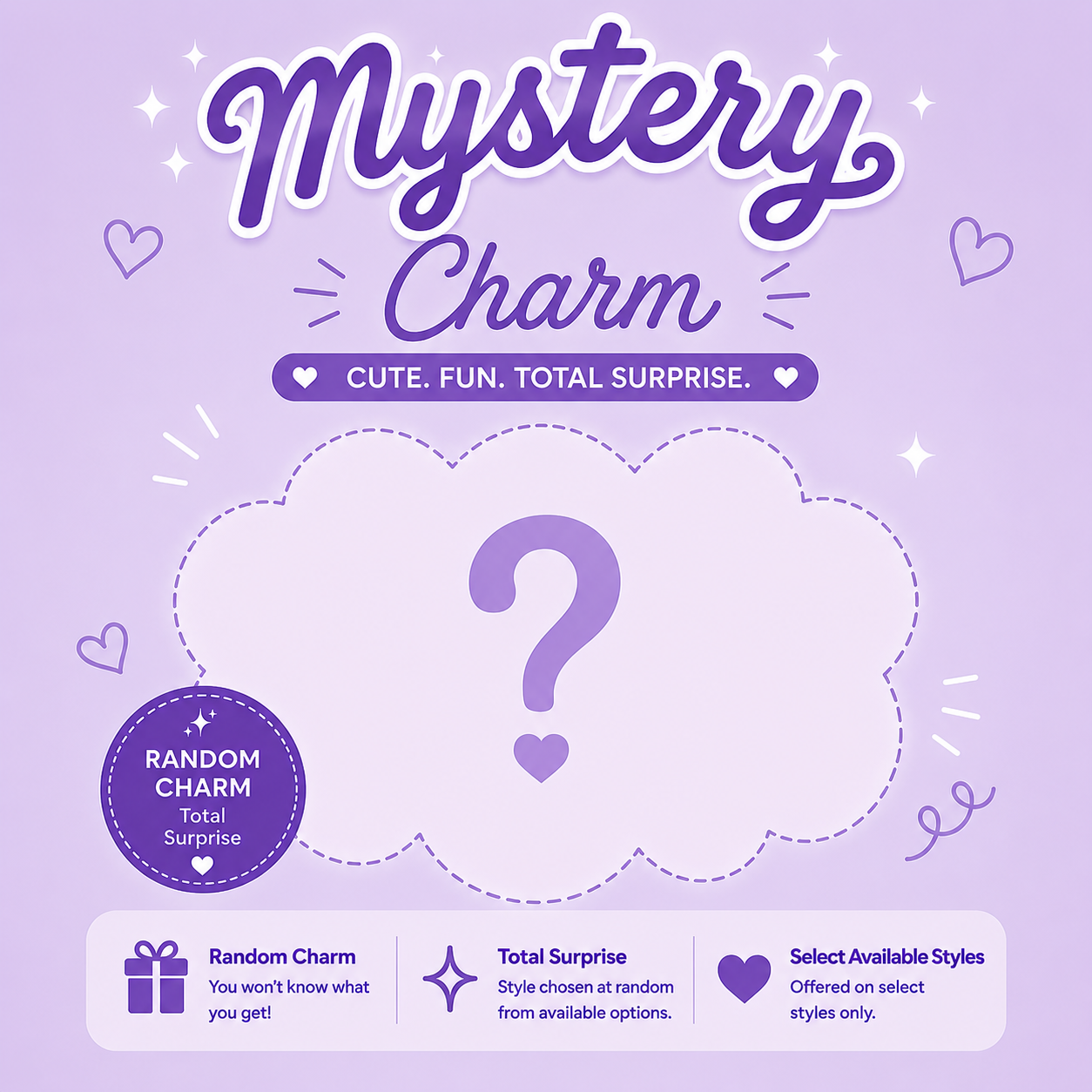 Mystery Tumbler Charm