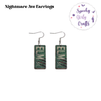Halloween & Scary Movie Inspired Earrings (Multiple Styles)