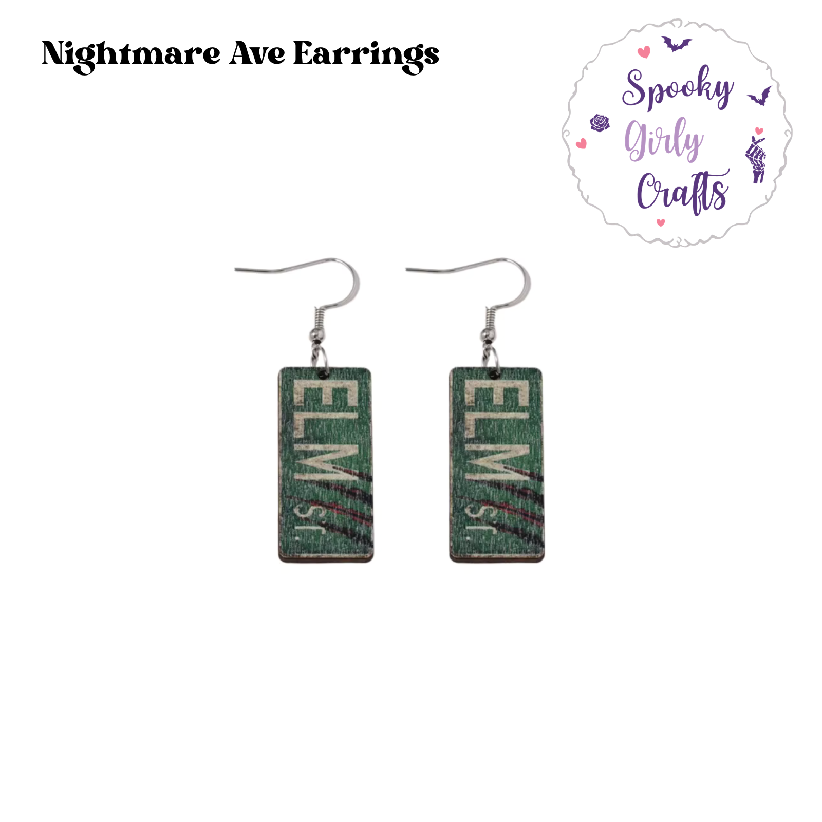 Halloween & Scary Movie Inspired Earrings (Multiple Styles)