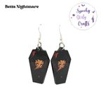 Vamps & Villains Pin-Up Inspired Acrylic Earrings (Multiple Styles)