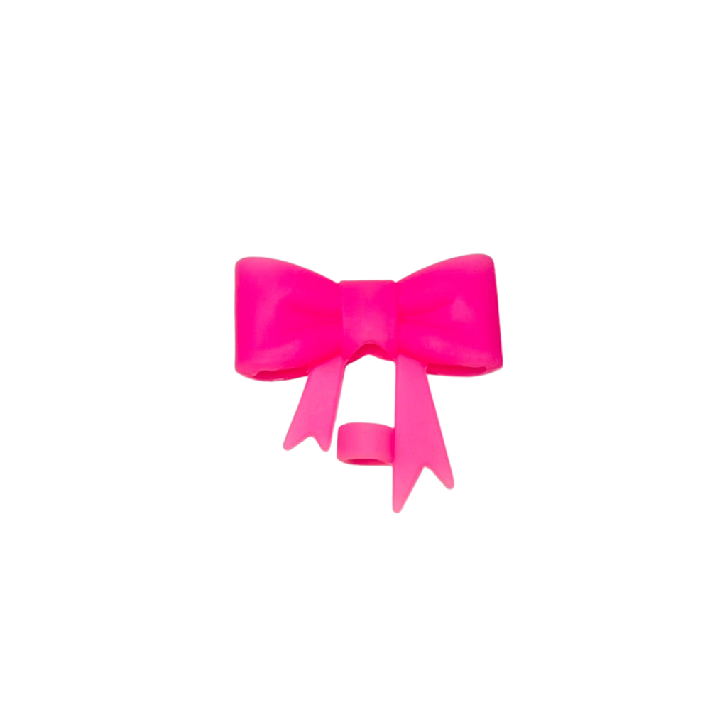 Adorno de lazo para pajita - Un solo color y estampados tie-dye (solo como añadido)