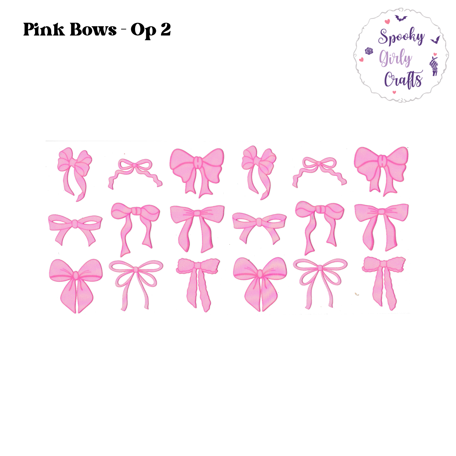 Bows Wraps (3 Options)