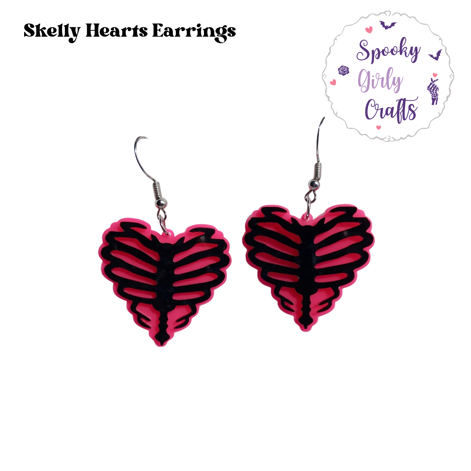 Gothic & Dark Fairytale Inspired Earrings (Multiple Styles)