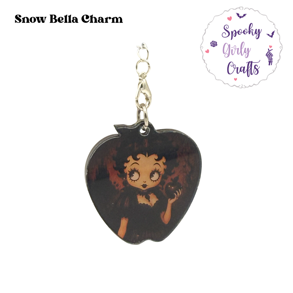 Vamps & Villains Pin-Up Inspired Acrylic Charms (Multiple Styles)