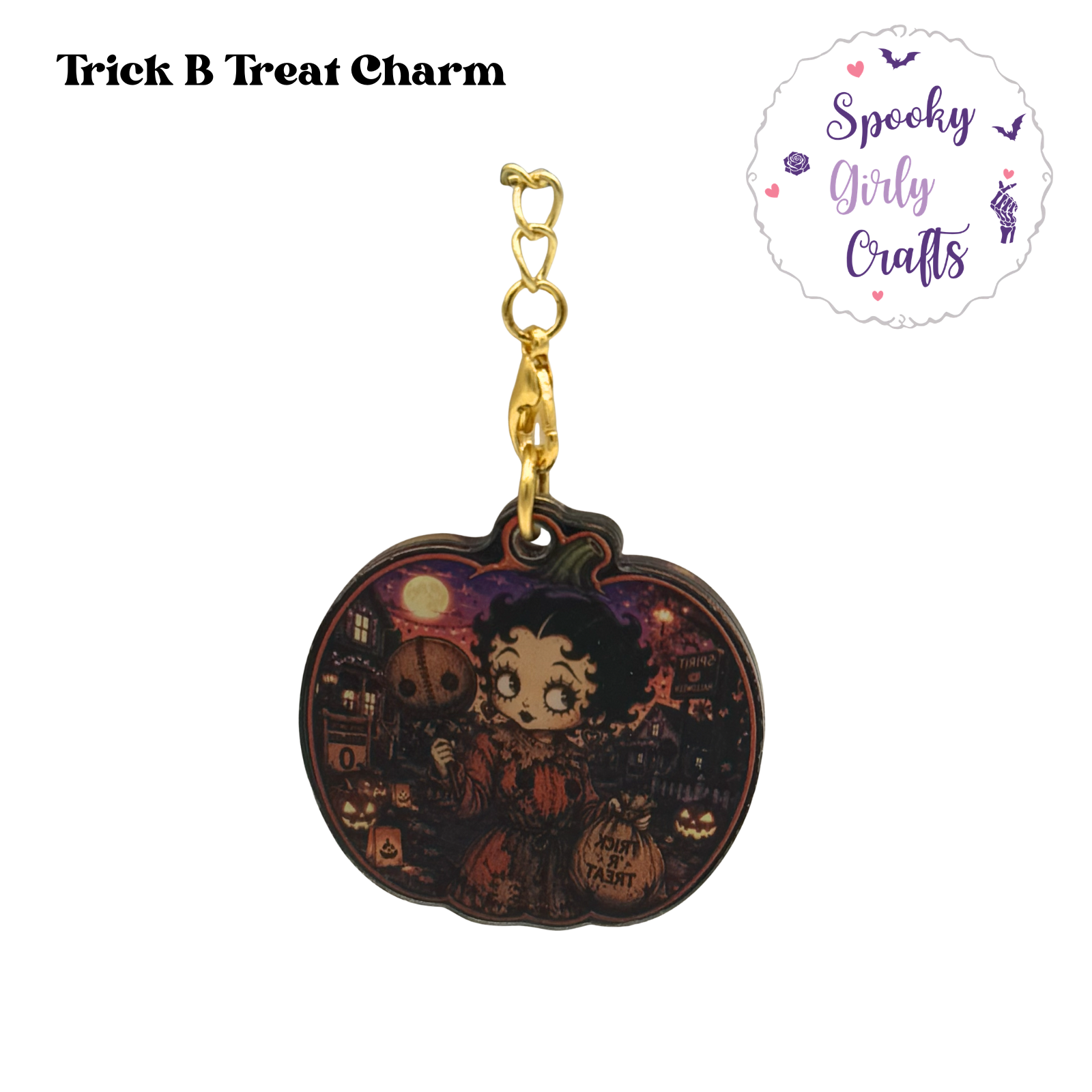Vamps & Villains Pin-Up Inspired Acrylic Charms (Multiple Styles) (Copy)