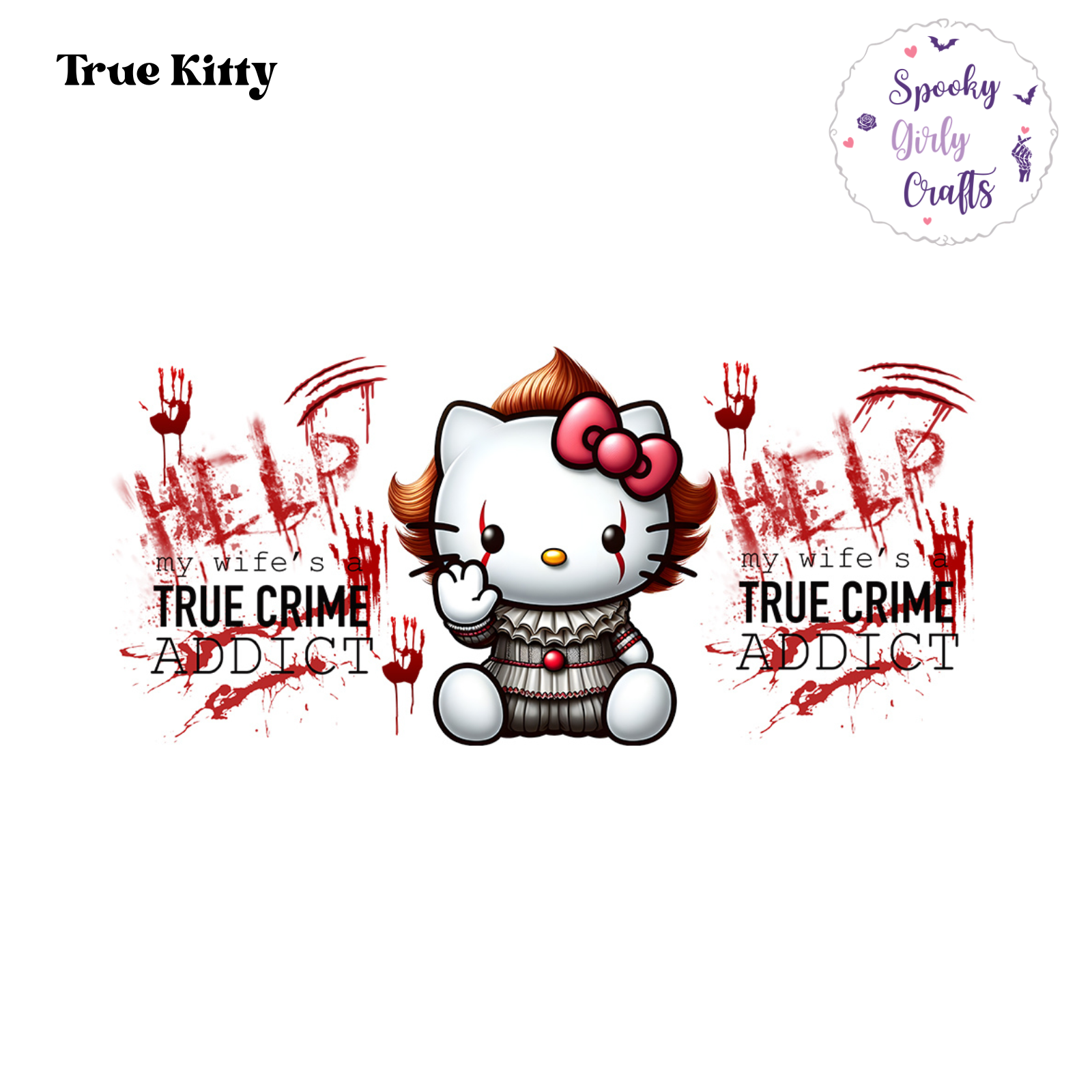 True Crime Kitty Wrap