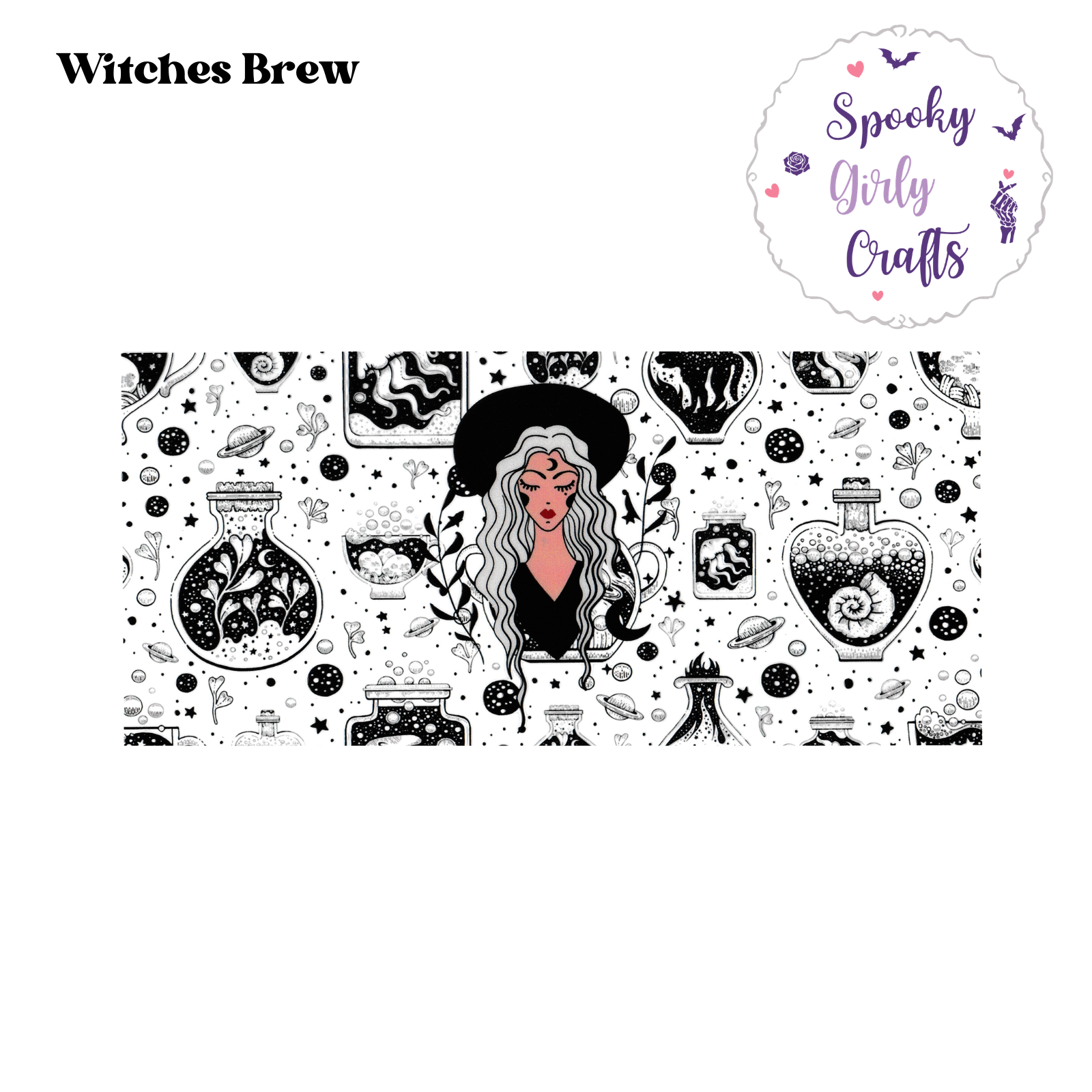 Envoltura de brebaje de bruja