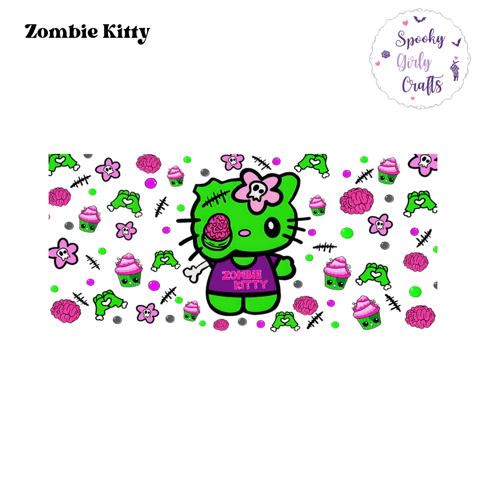 Envoltorio Gato Zombi